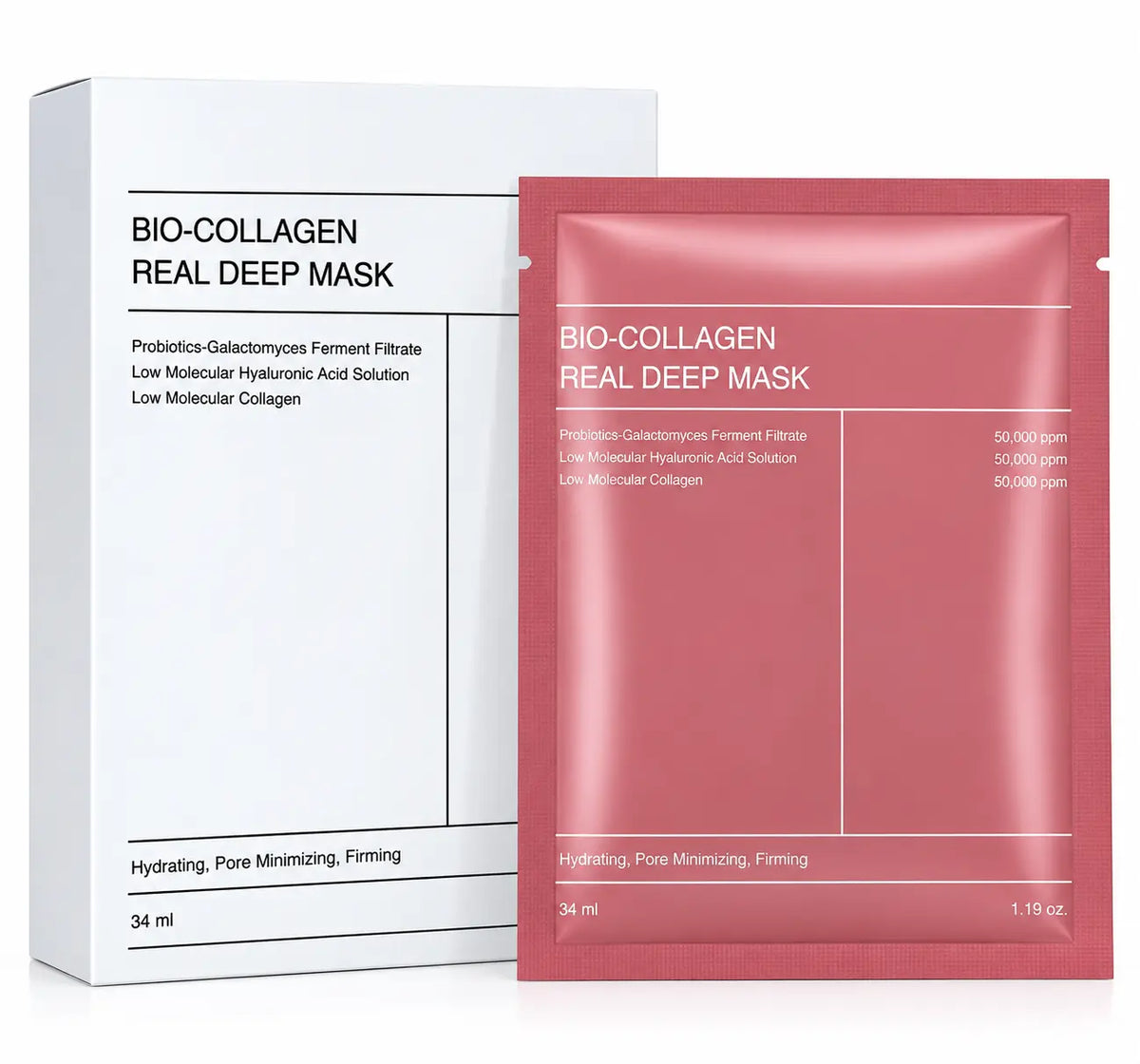 Bio-Collagen Deep Hydrating Face Mask Zenvique