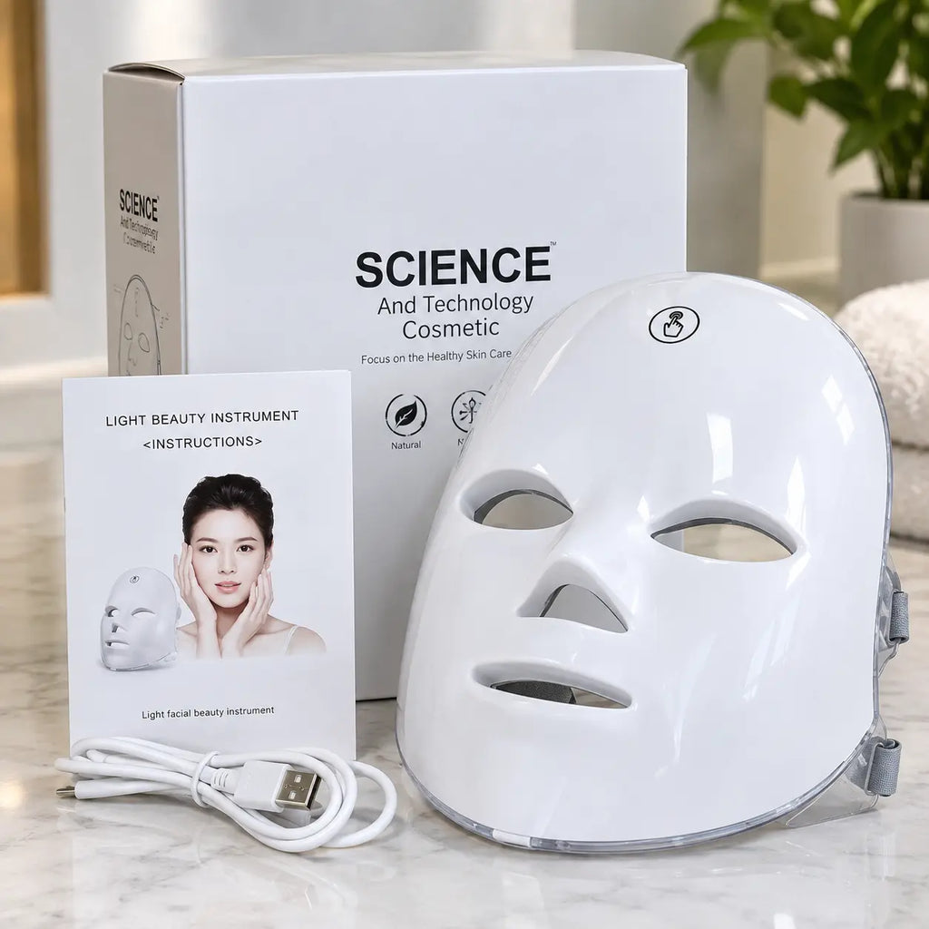 LED Photon Facial Mask At Home Skincare Device Zenvique